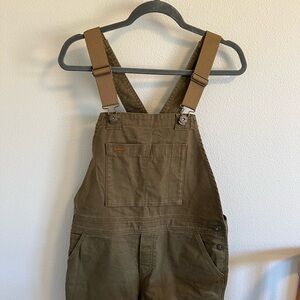 REI Trailsmith Women’s Olive Green Overalls